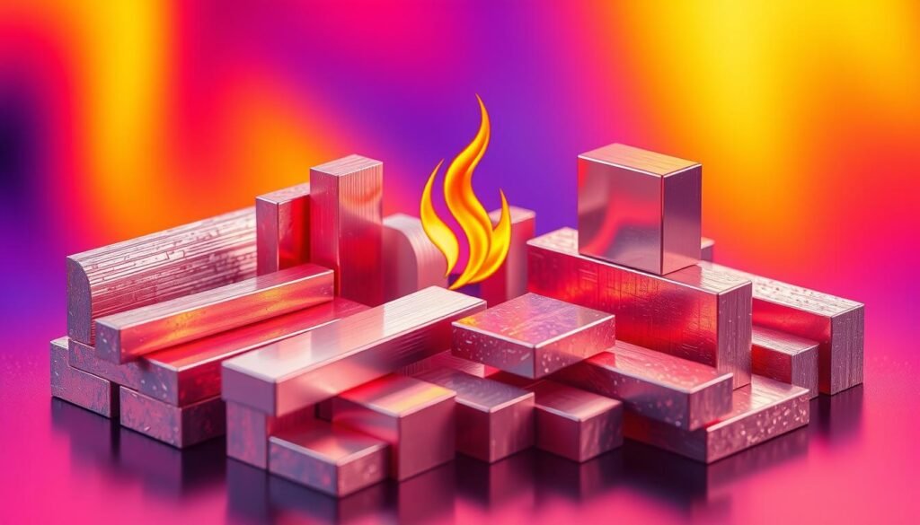 Comparaison de la conduction thermique des alliages d'aluminium