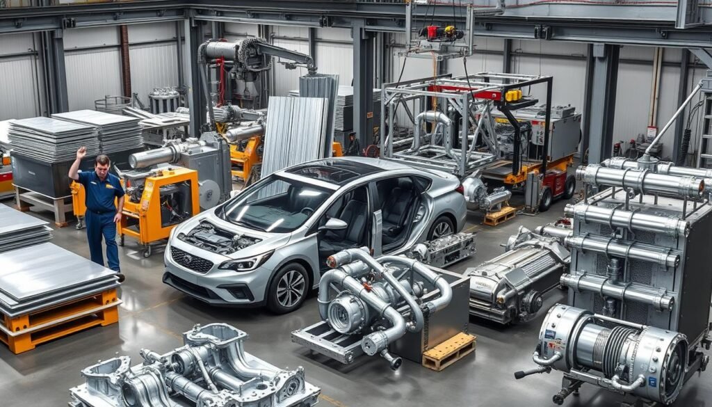 Aluminum industrial applications