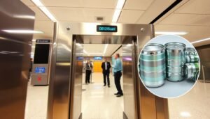 does aluminum set off metal detector