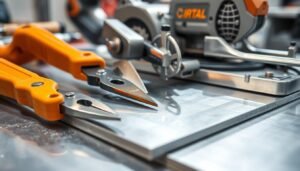 comment couper une feuille d'aluminium