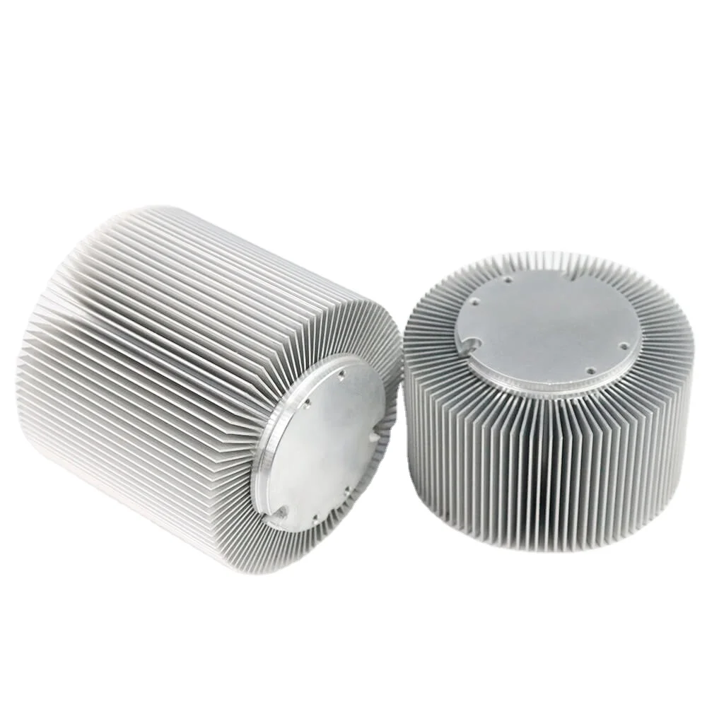 Cheap CNC Milling Service OEM Customized Extruded Aluminum Die Casting Heat Sink