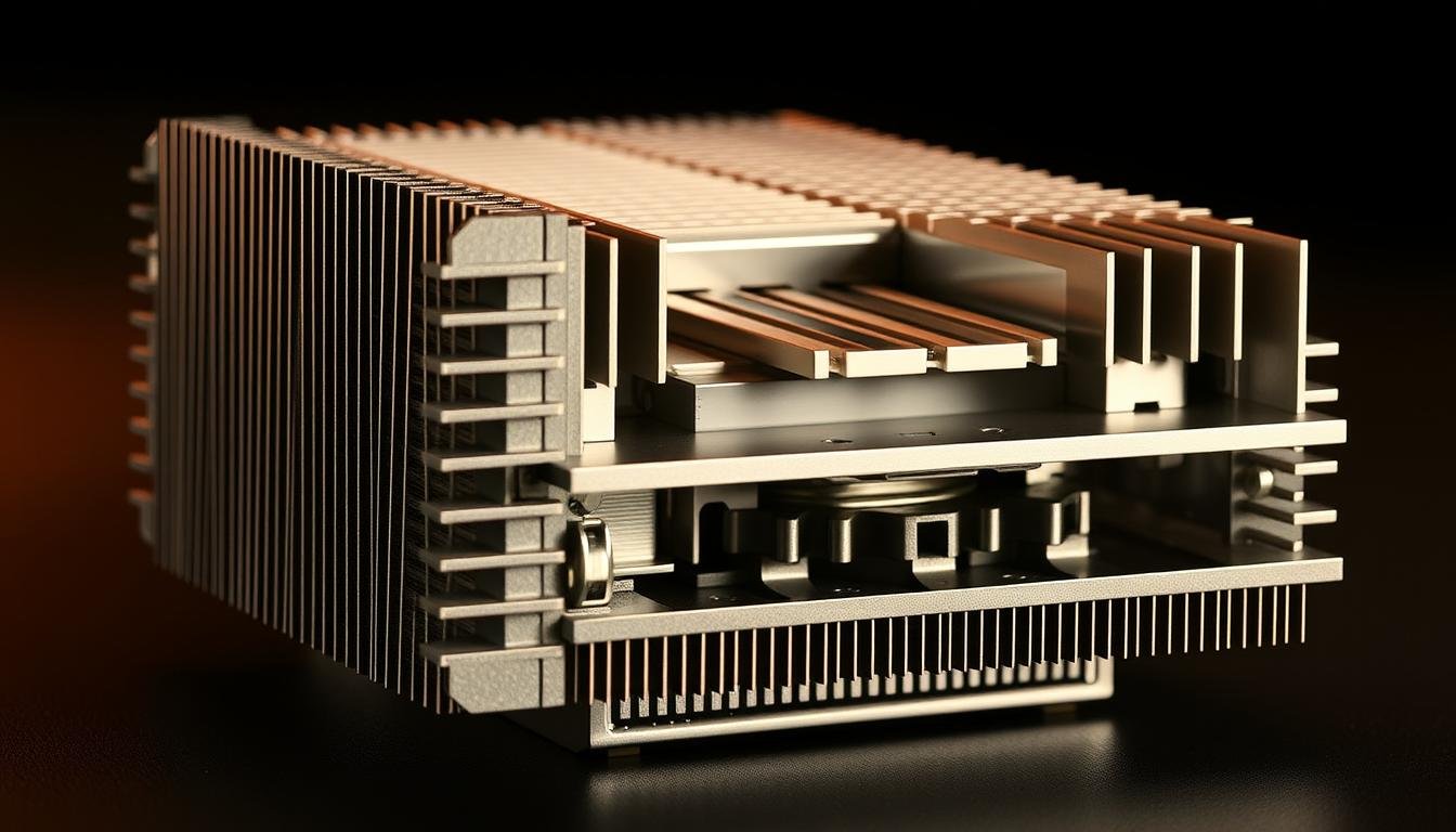What does a heat sink do