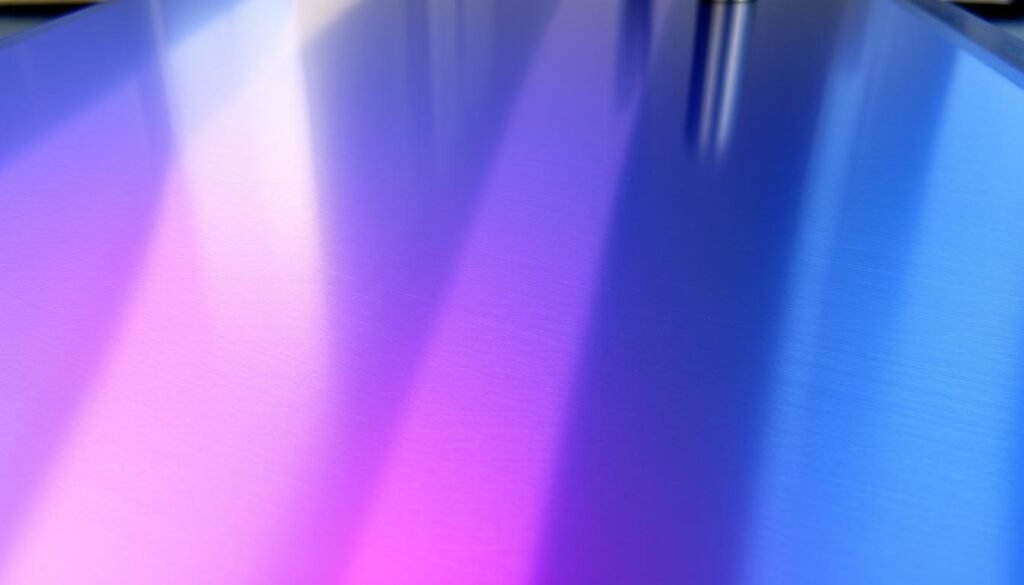 limitazioni di colore dell'anodizzazione dell'acciaio inossidabile