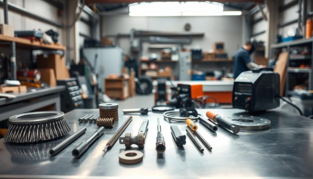 preparación para soldar acero inoxidable