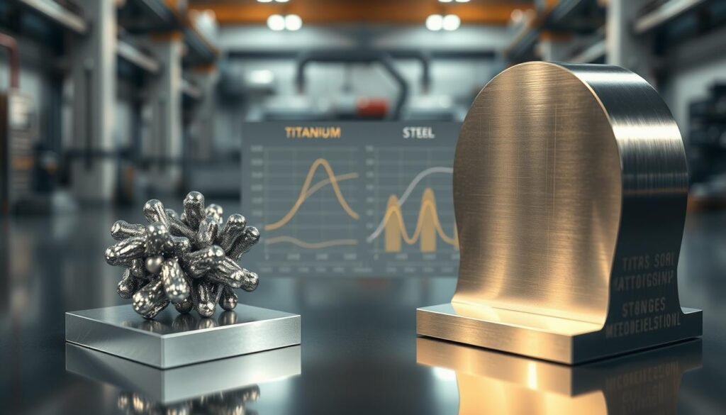 confronto della resistenza del titanio