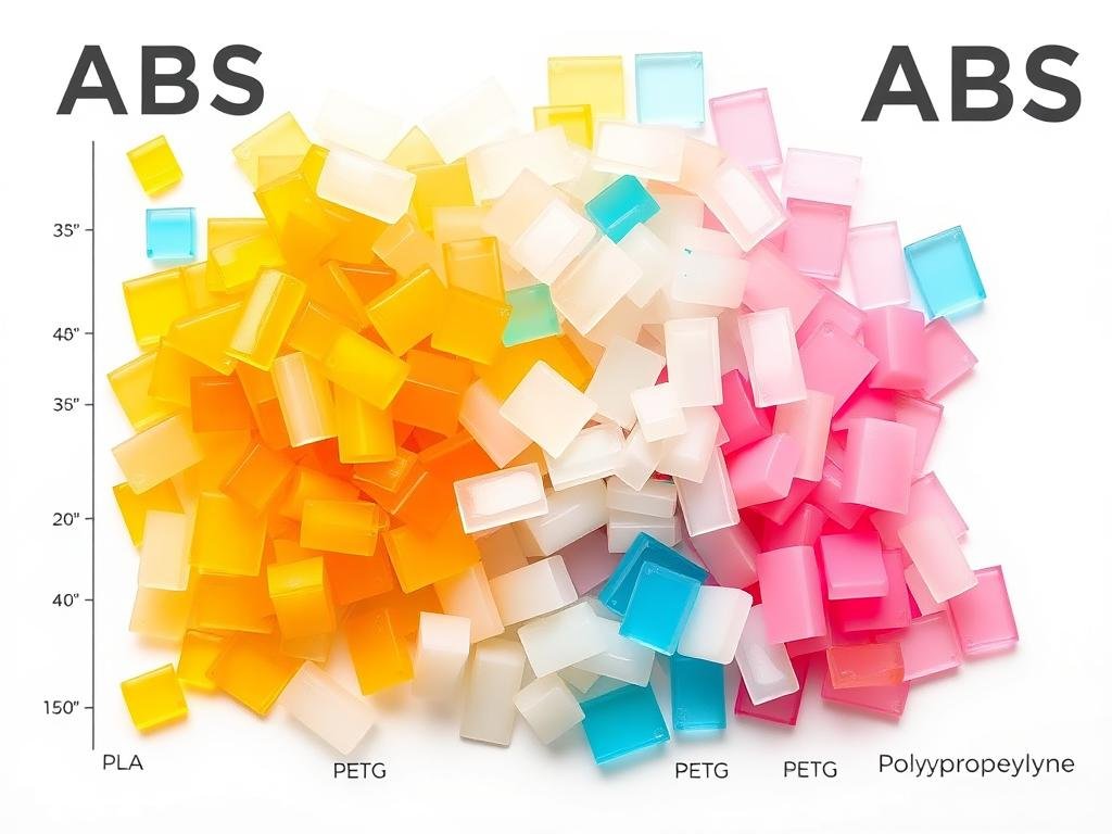 comparación de densidad del ABS