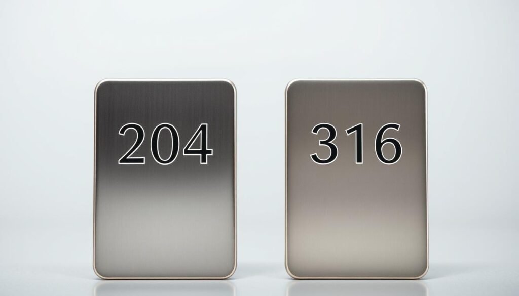 differenza tra acciaio inossidabile 304 e 316