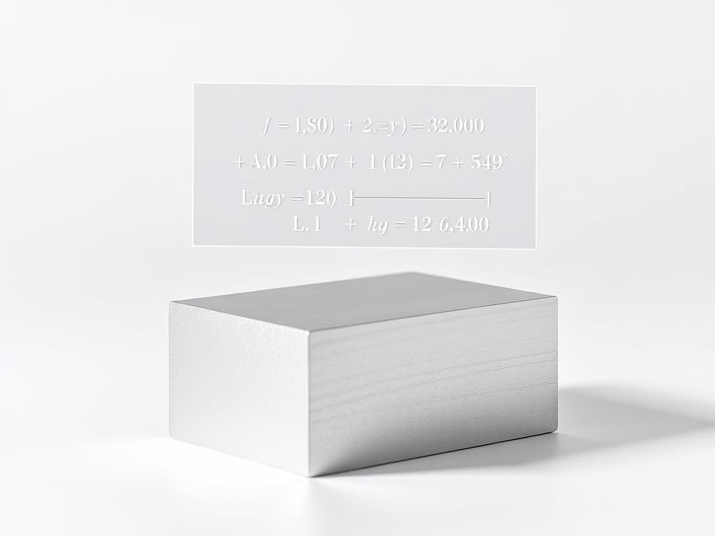 aluminum density calculation