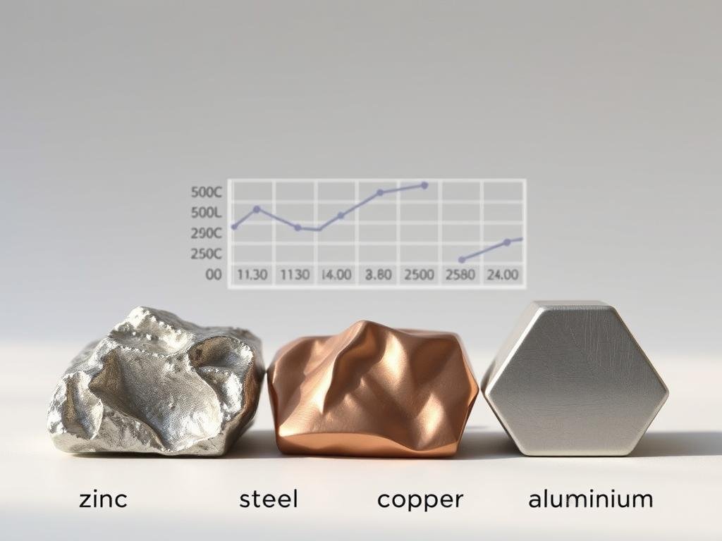 zinc density comparison
