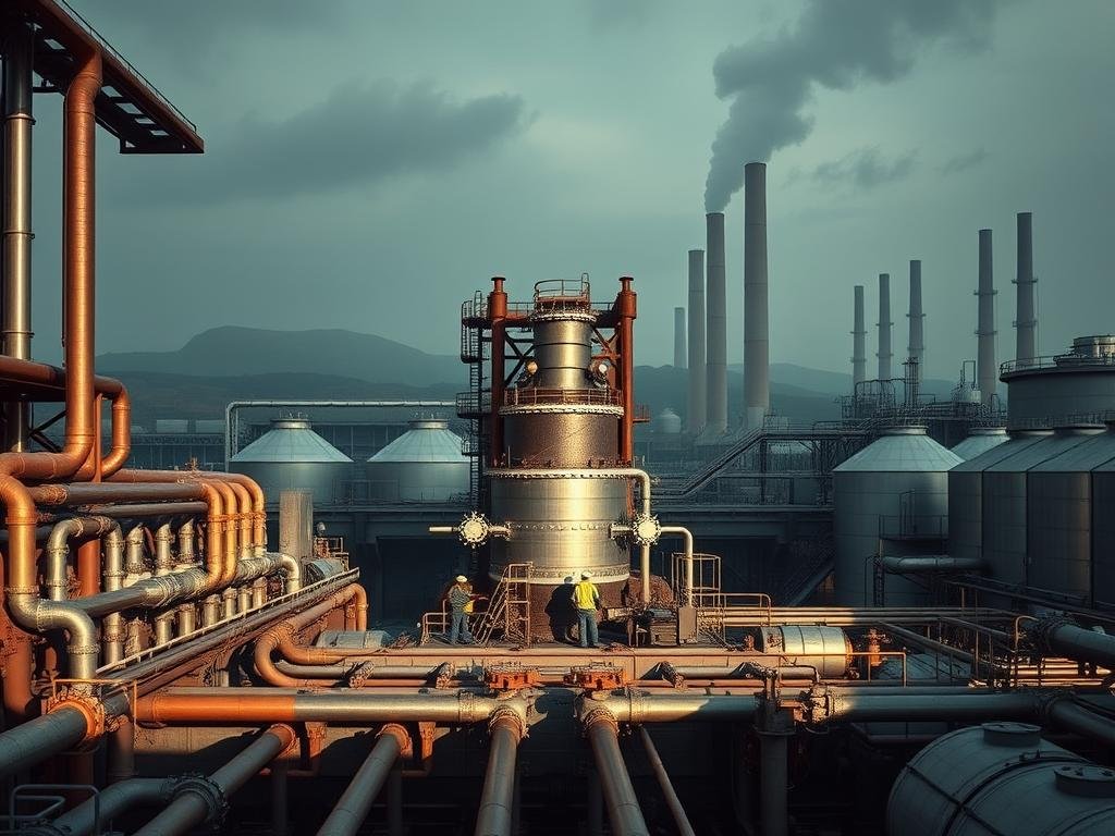 Kroll process for titanium production